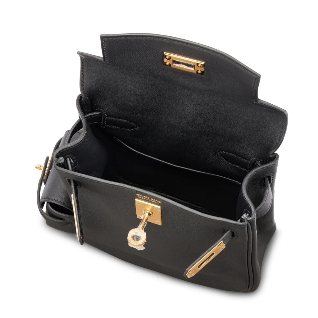 Black Swift Kelly Jump Backpack Gold Hardware, 2025
