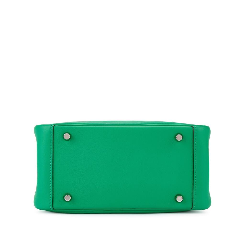 Menthe Swift and Vert Bosphore Verso Mini Lindy 20 Palladium Hardware, 2021 and Twilly