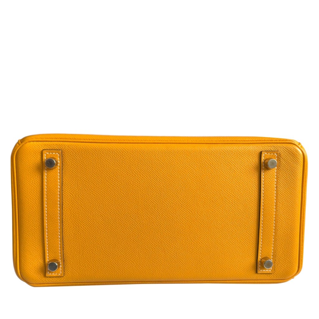 Jaune d'Or and Orange Verso Epsom Birkin 30 Gold Hardware, 2012