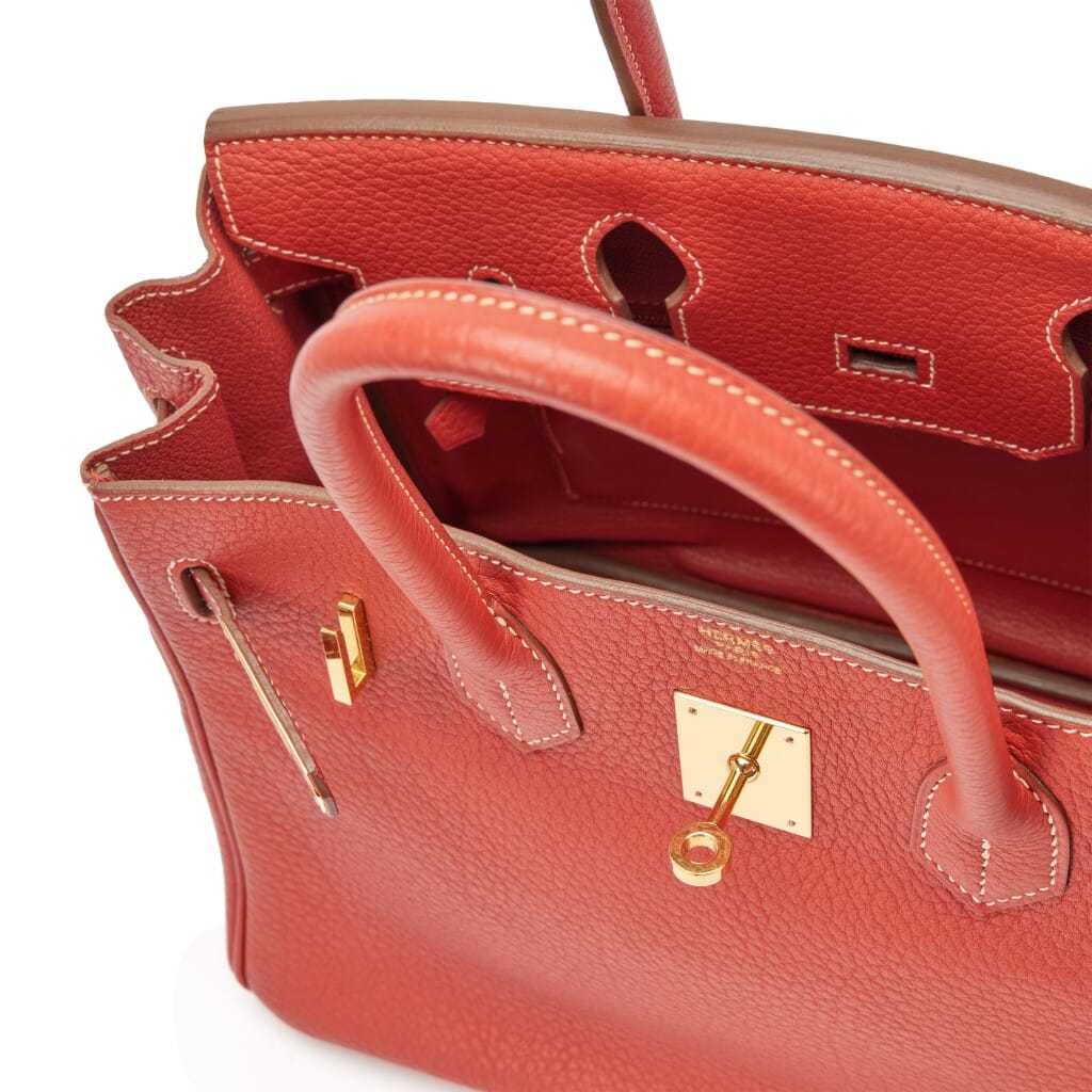 Sanguine Fjord Birkin 30 Gold Hardware, 2013