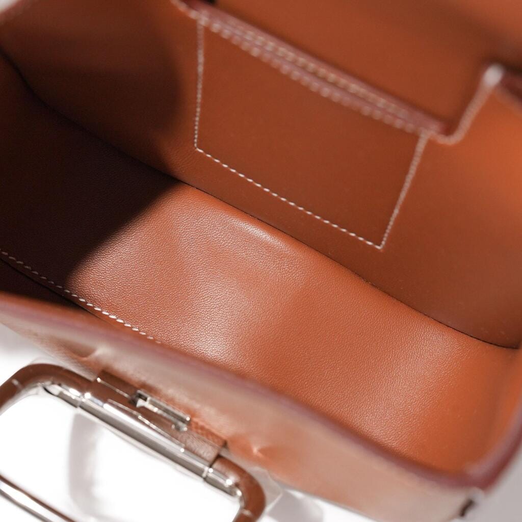 Gold Epsom Mini Della Cavalleria Palladium Hardware, 2024