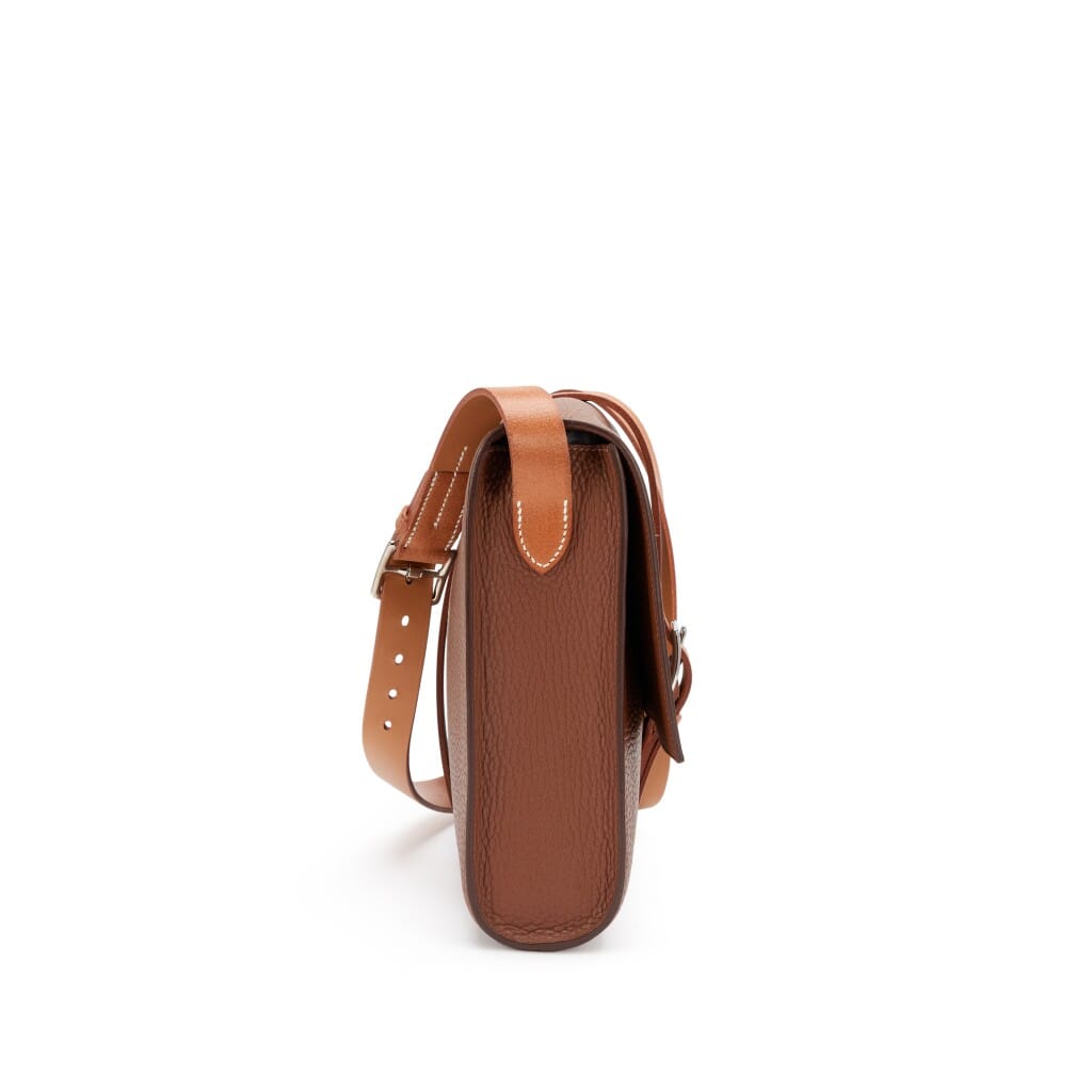 Marron d'Inde and Naturel Fjord Etriviere II Messenger Bag Palladium Hardware, 2012