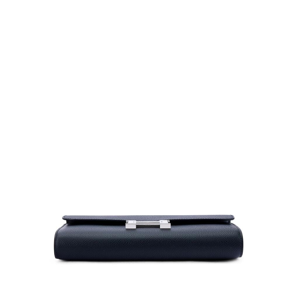 Black Epsom Constance-To-Go Wallet Palladium Hardware, 2025