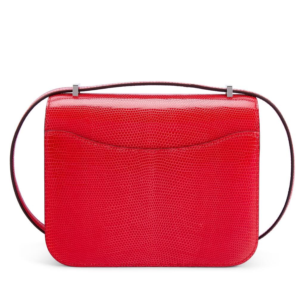 Rouge de Coeur Shiny Niloticus Lizard Mini Constance 18 Palladium Hardware, 2025
