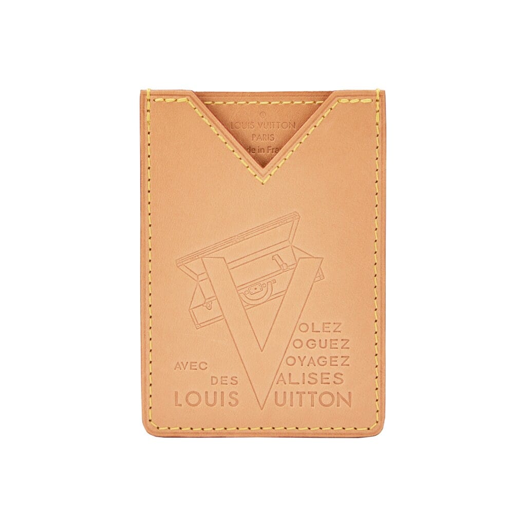 Vachetta Leather Voyages Card Holder Wallet