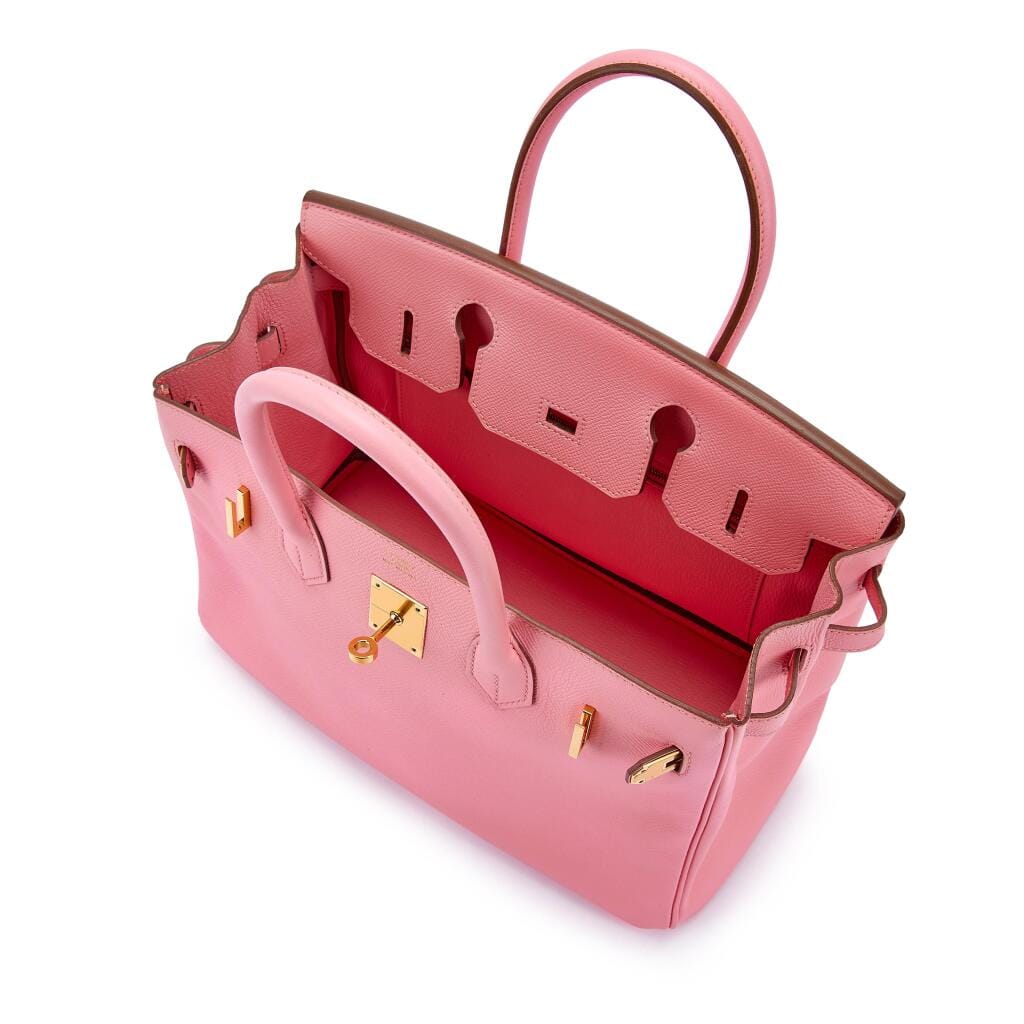 Rose Confetti Epsom Birkin 30 Gold Hardware, 2015