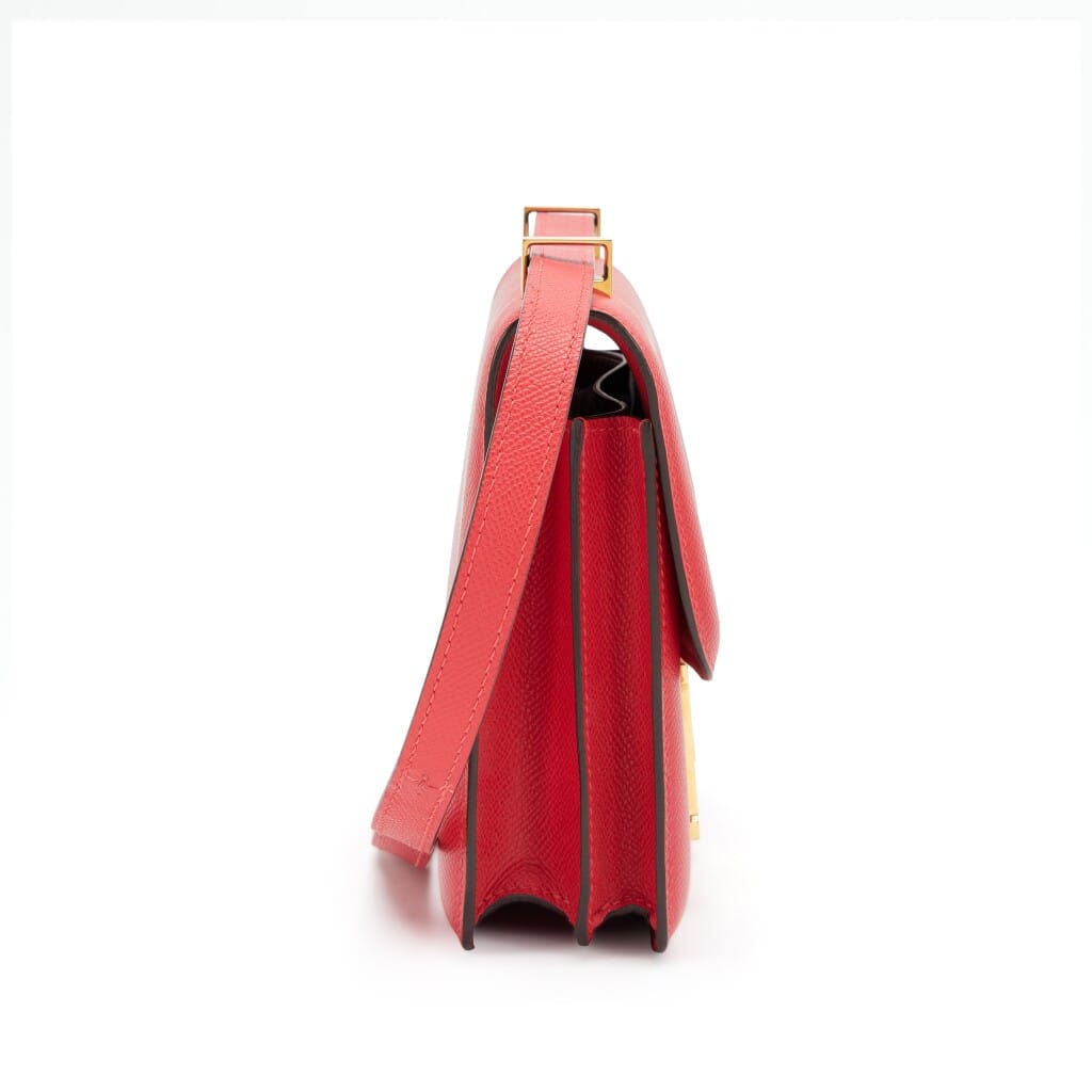 Rouge de Coeur Epsom Constance 23 Gold Hardware, 2017