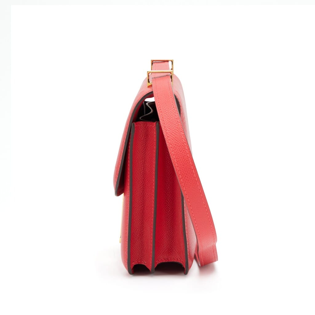 Rouge de Coeur Epsom Constance 23 Gold Hardware, 2017