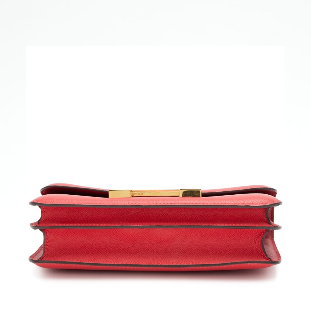 Rouge de Coeur Epsom Constance 23 Gold Hardware, 2017