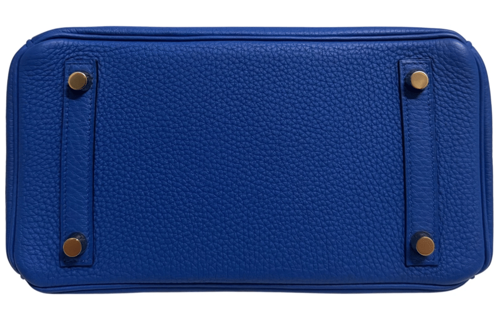 Bleu Zellige Togo Birkin 25 Gold Hardware, 2018