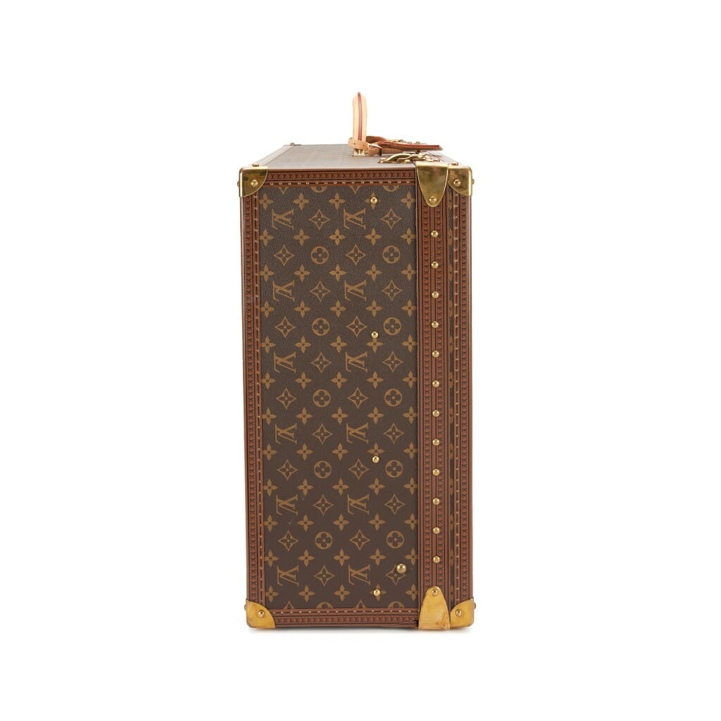 Monogram Alzer 75 Trunk Brass Hardware, 2010s
