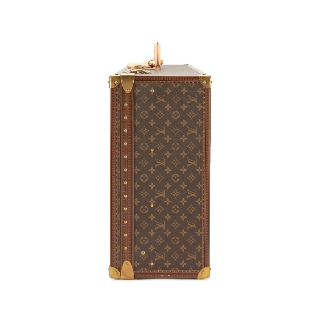 Monogram Alzer 75 Trunk Brass Hardware, 2010s