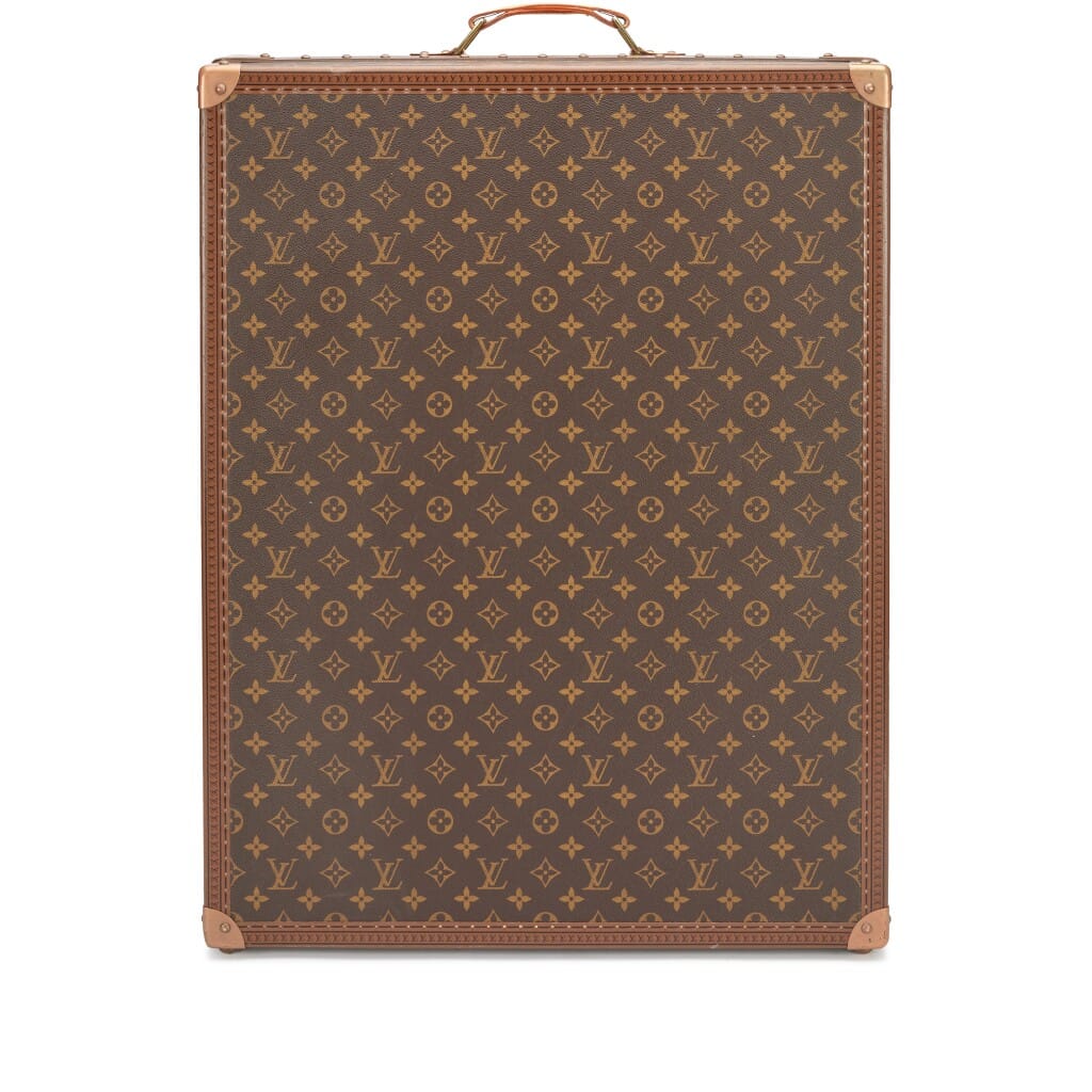 Vintage Monogram Gemine 12 Pairs Shoe Trunk Brass Hardware, 1990s