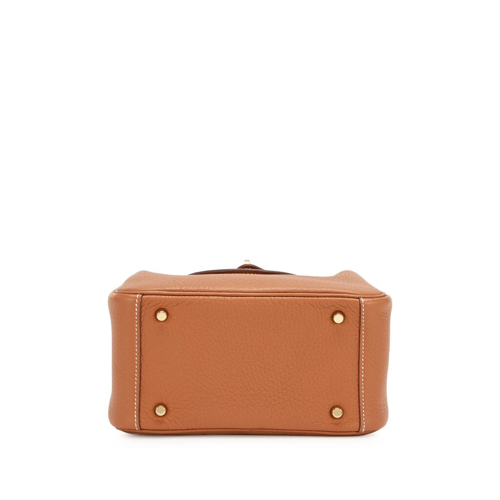 Gold Clemence Mini Lindy 20 Gold Hardware, 2023