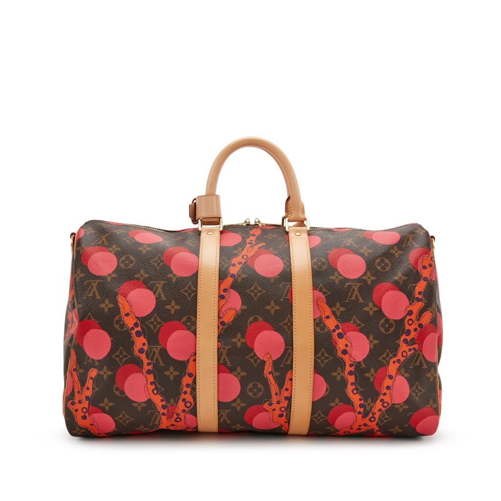 Multicolor Ramages Monogram Coated Canvas Keepall 45 Gold Hardware, 2015