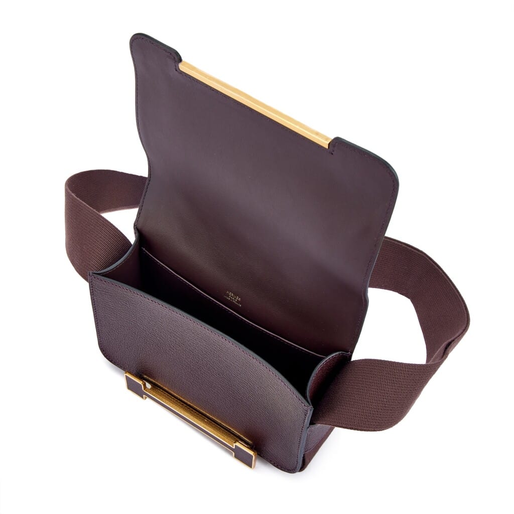 Rouge Sellier Chèvre Mysore Geta Gold Hardware, 2022