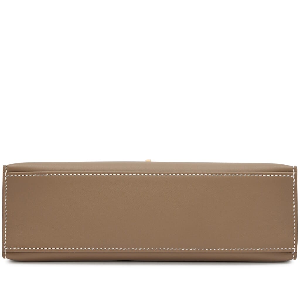 Etoupe Swift Kelly Pochette Gold Hardware, 2025