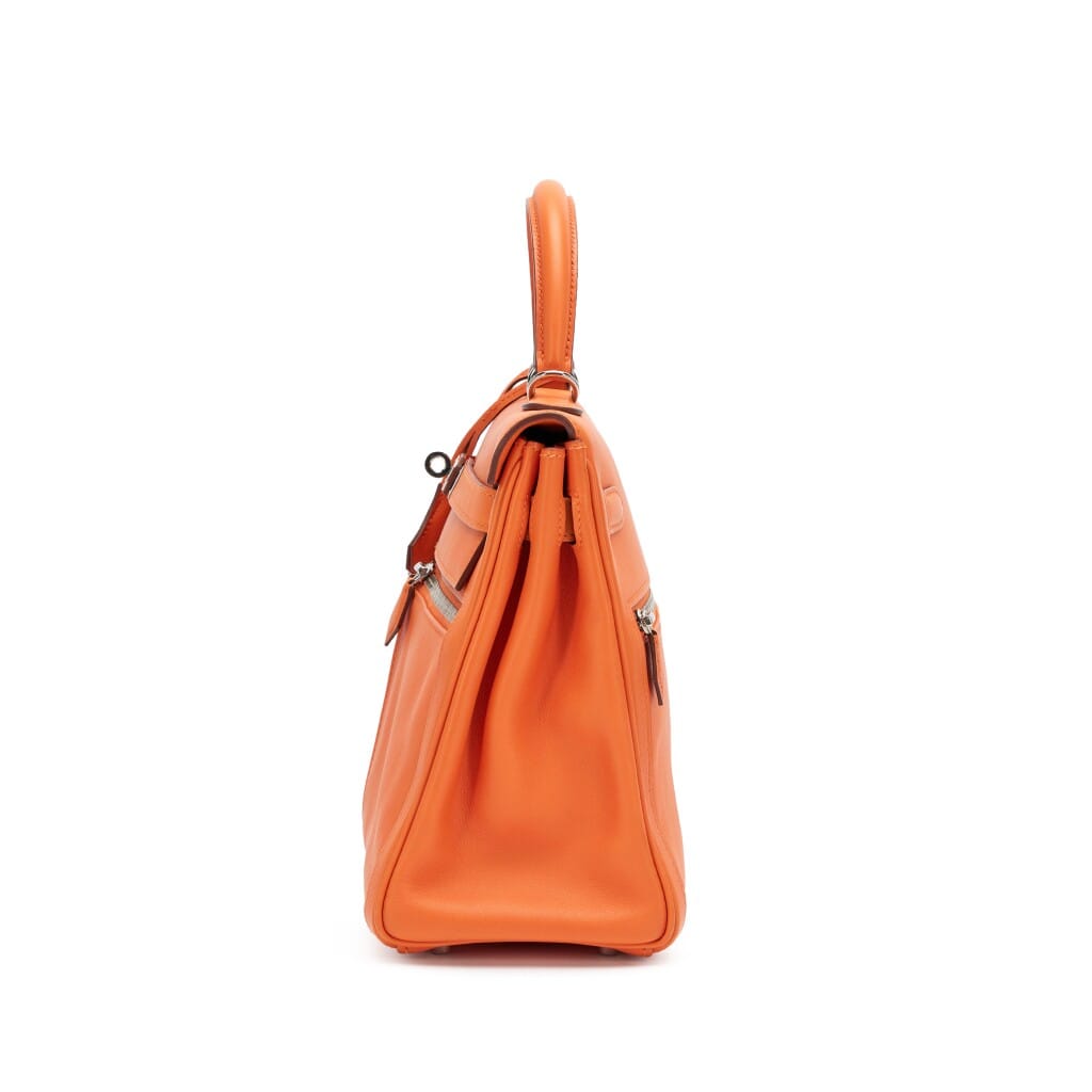Orange Swift Kelly Lakis 32 Palladium Hardware, 2010