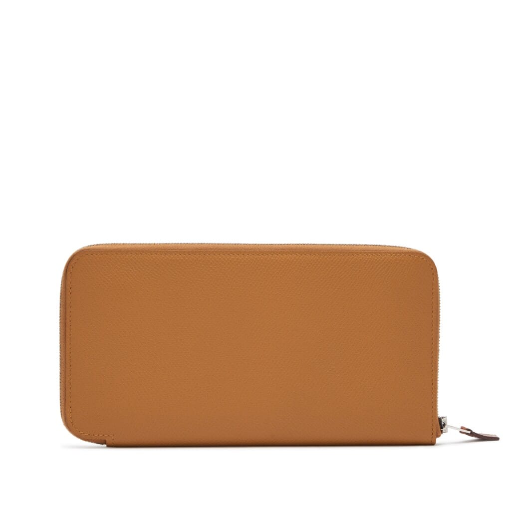 Sesame Epsom Silk'In Classique Long Wallet Palladium Hardware, 2020