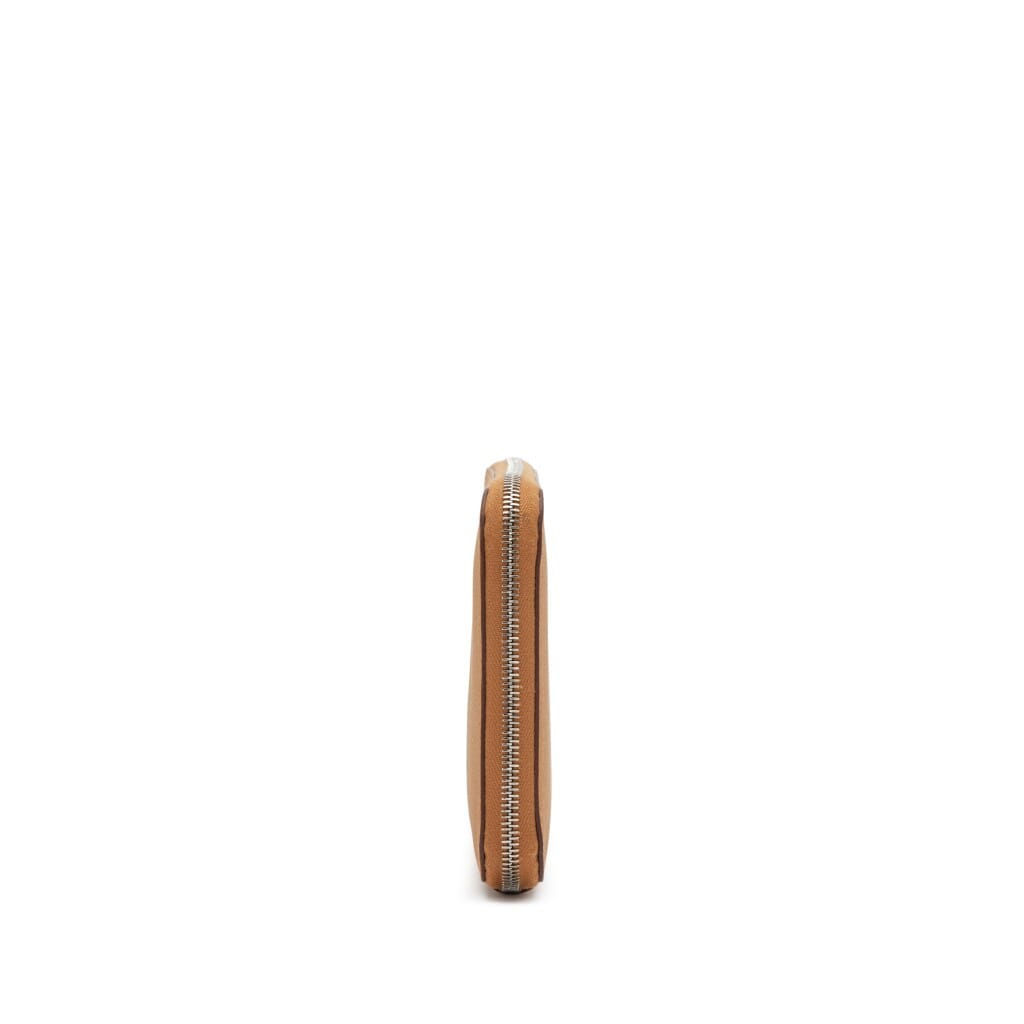 Sesame Epsom Silk'In Classique Long Wallet Palladium Hardware, 2020