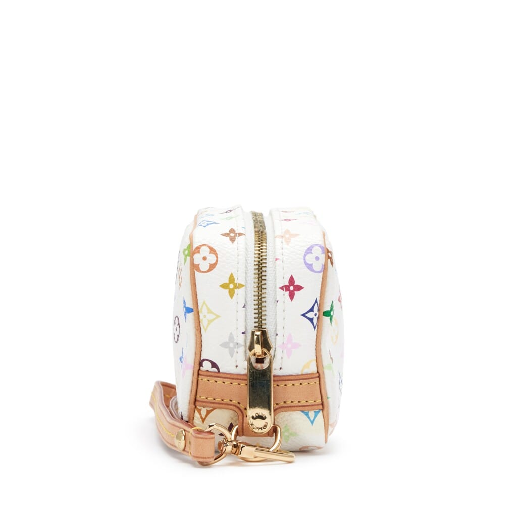 White Monogram Multicolore Wapity Case Gold Hardware, 2007