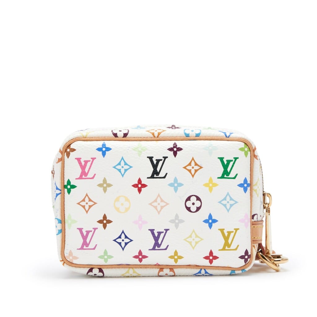 White Monogram Multicolore Wapity Case Gold Hardware, 2007