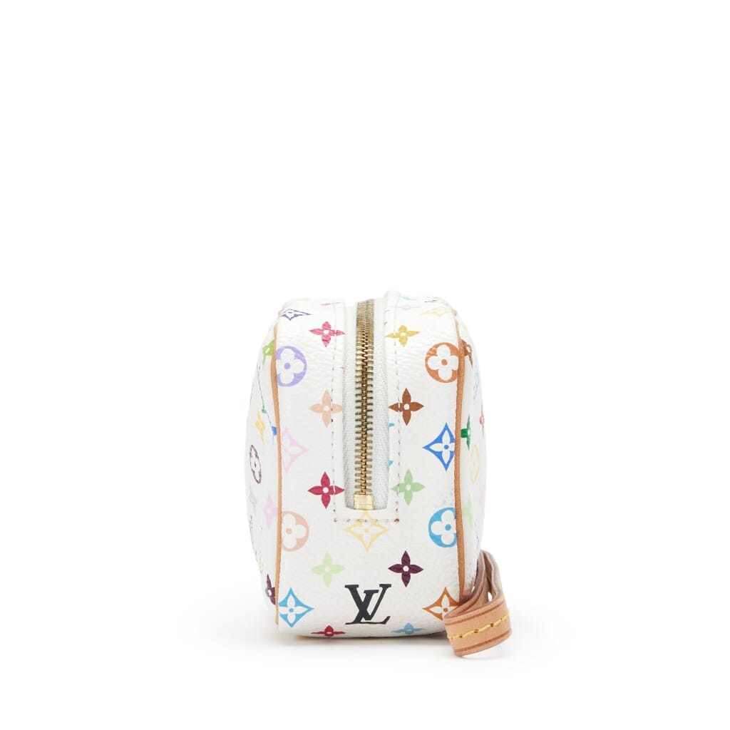White Monogram Multicolore Wapity Case Gold Hardware, 2007