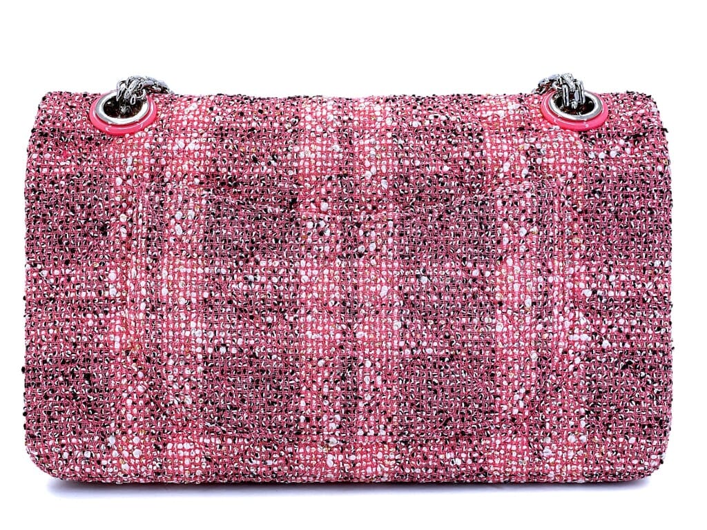 Pink Tweed 2.55 Reissue 225 Flap Bag Ruthenium Hardware, 2019