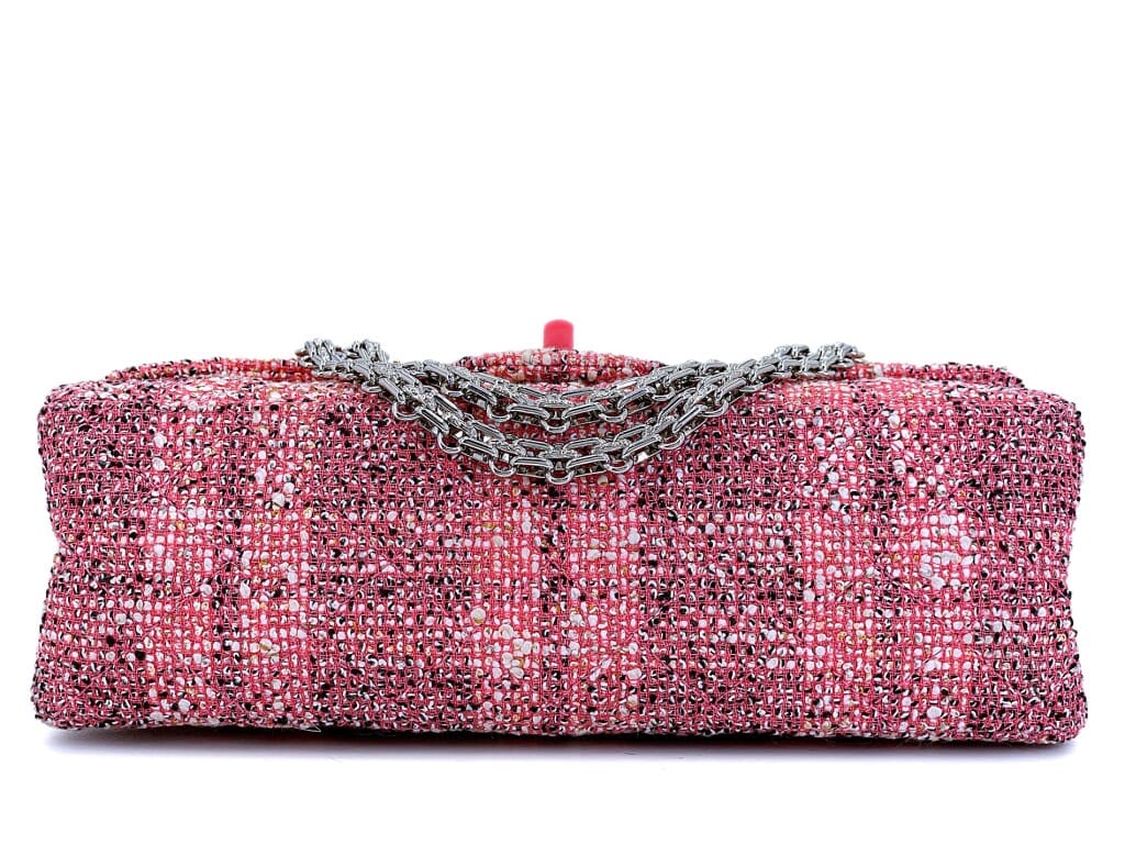 Pink Tweed 2.55 Reissue 225 Flap Bag Ruthenium Hardware, 2019