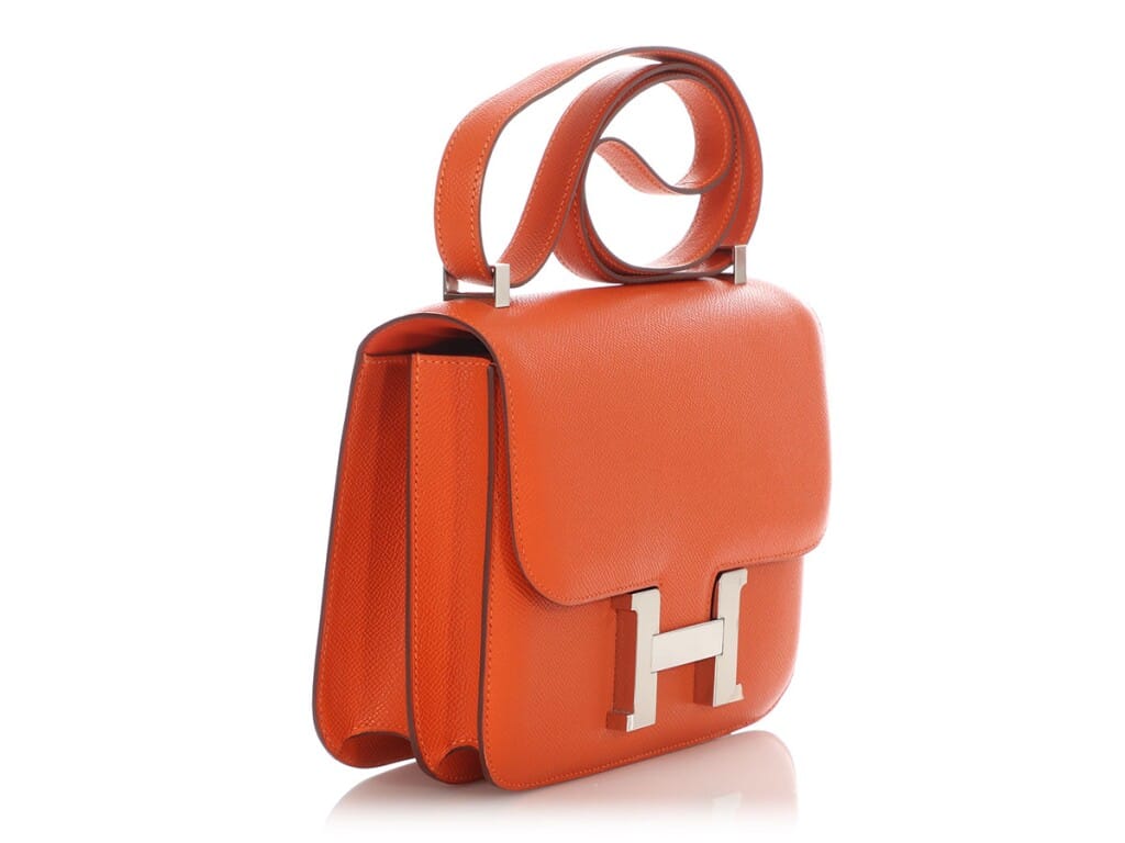 Orange Epsom Constance 23 Palladium Hardware, 2011