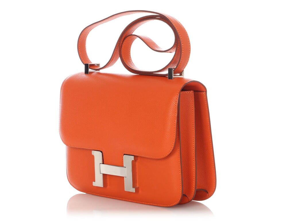 Orange Epsom Constance 23 Palladium Hardware, 2011