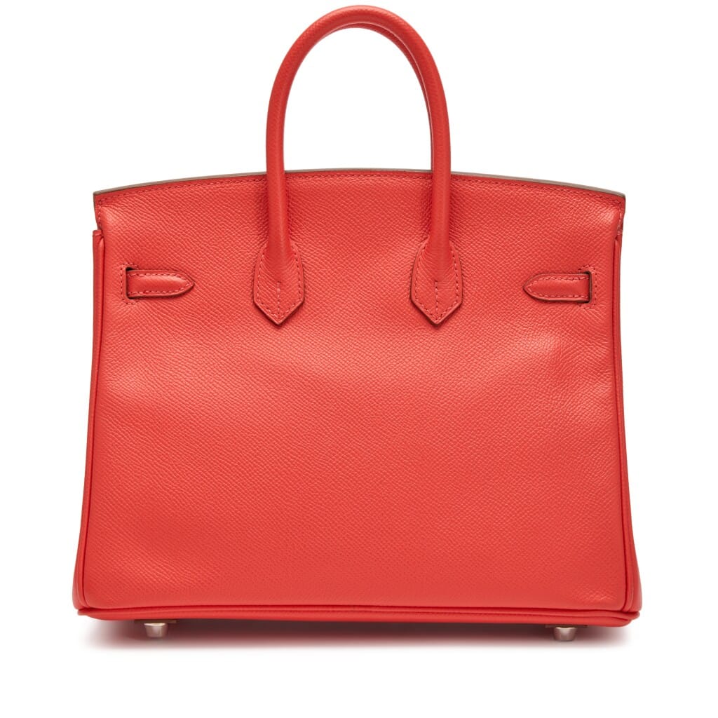 Rose Jaipur Epsom Birkin 25 Palladium Hardware, 2014