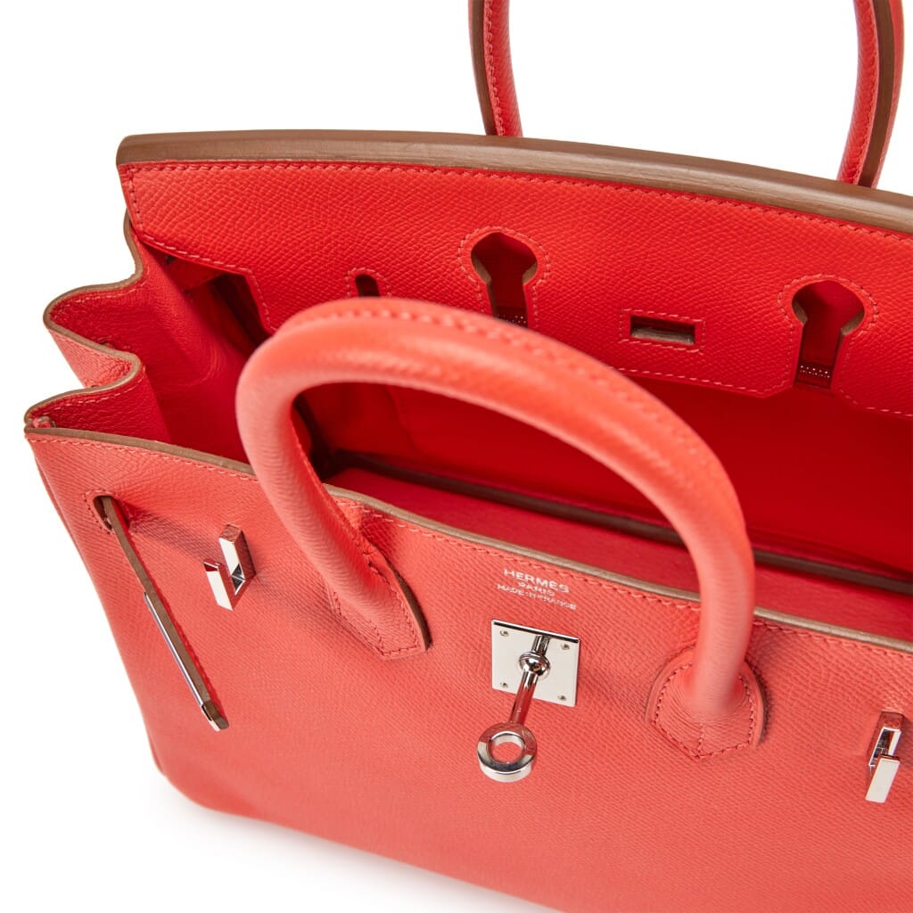 Rose Jaipur Epsom Birkin 25 Palladium Hardware, 2014