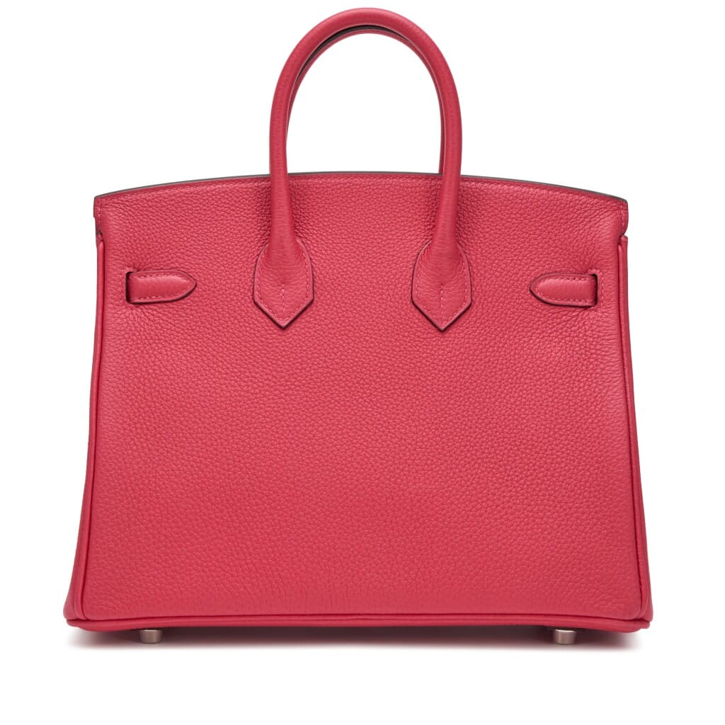 Framboise Togo Birkin 25 Palladium Hardware, 2022