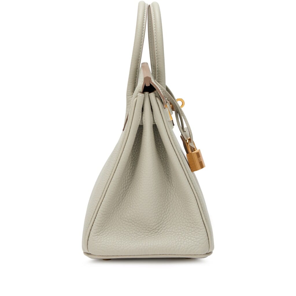 Gris Perle Togo Birkin 25 Gold Hardware, 2023