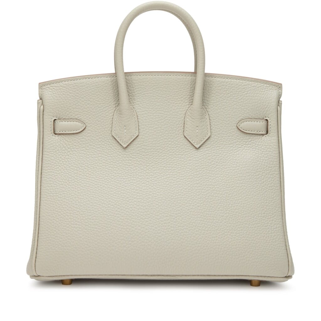 Gris Perle Togo Birkin 25 Gold Hardware, 2023