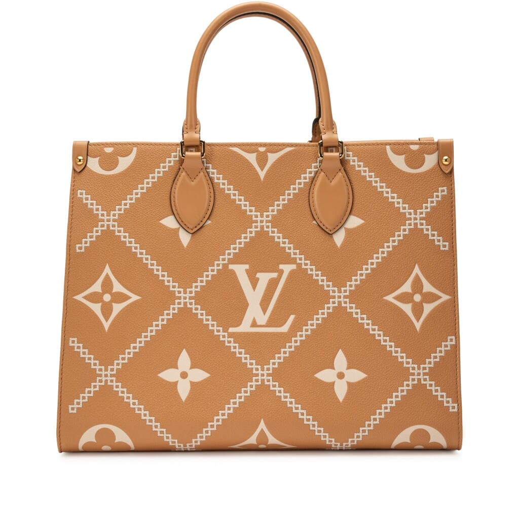 Brown Giant Monogram Arizona Empreinte OnTheGo MM Gold Hardware, 2022