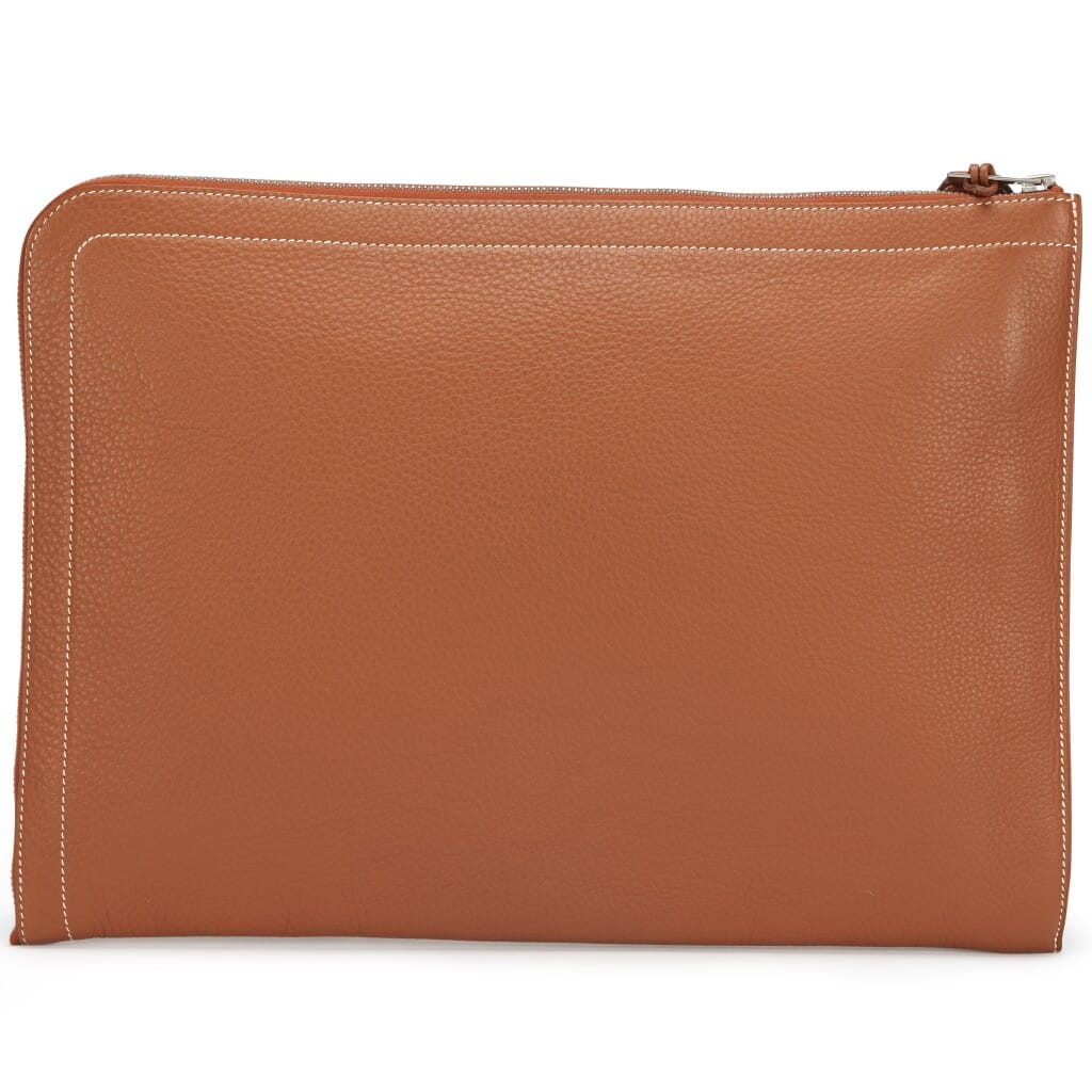Gold Togo XL Pouch Palladium Hardware, 2011