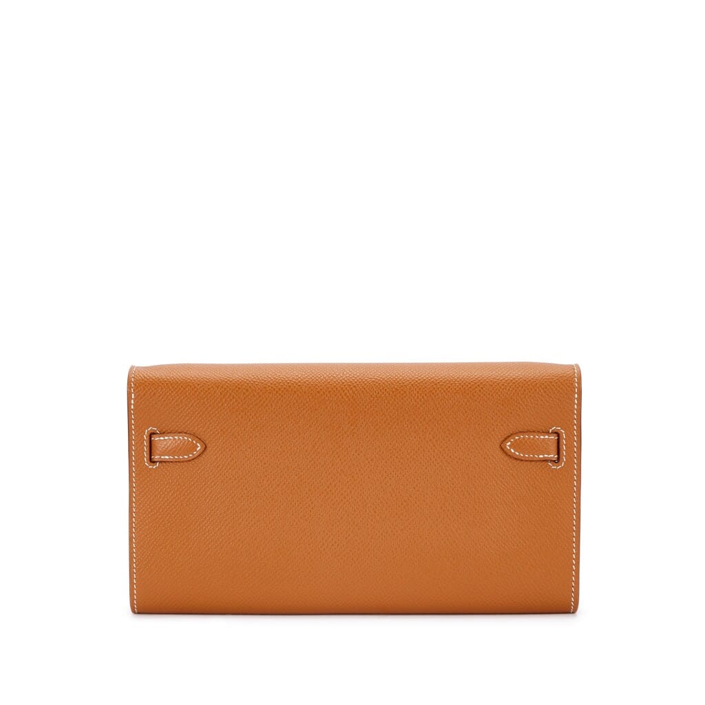 Gold Epsom Kelly-To-Go Wallet Palladium Hardware, 2024
