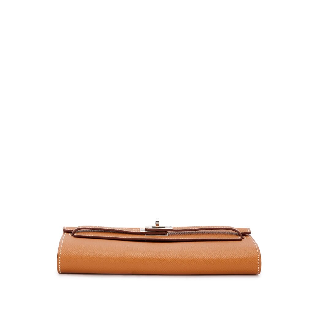Gold Epsom Kelly-To-Go Wallet Palladium Hardware, 2024