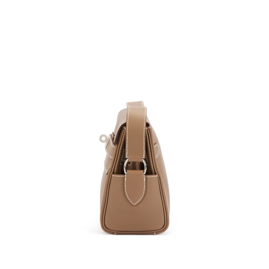 Etoupe Evercolor Kelly Messenger PM Palladium Hardware, 2024