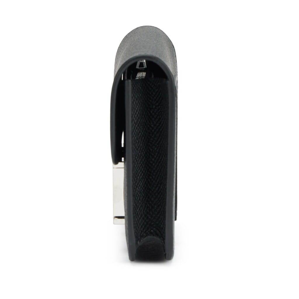 Black Epsom Constance Slim Wallet Palladium Hardware, 2024