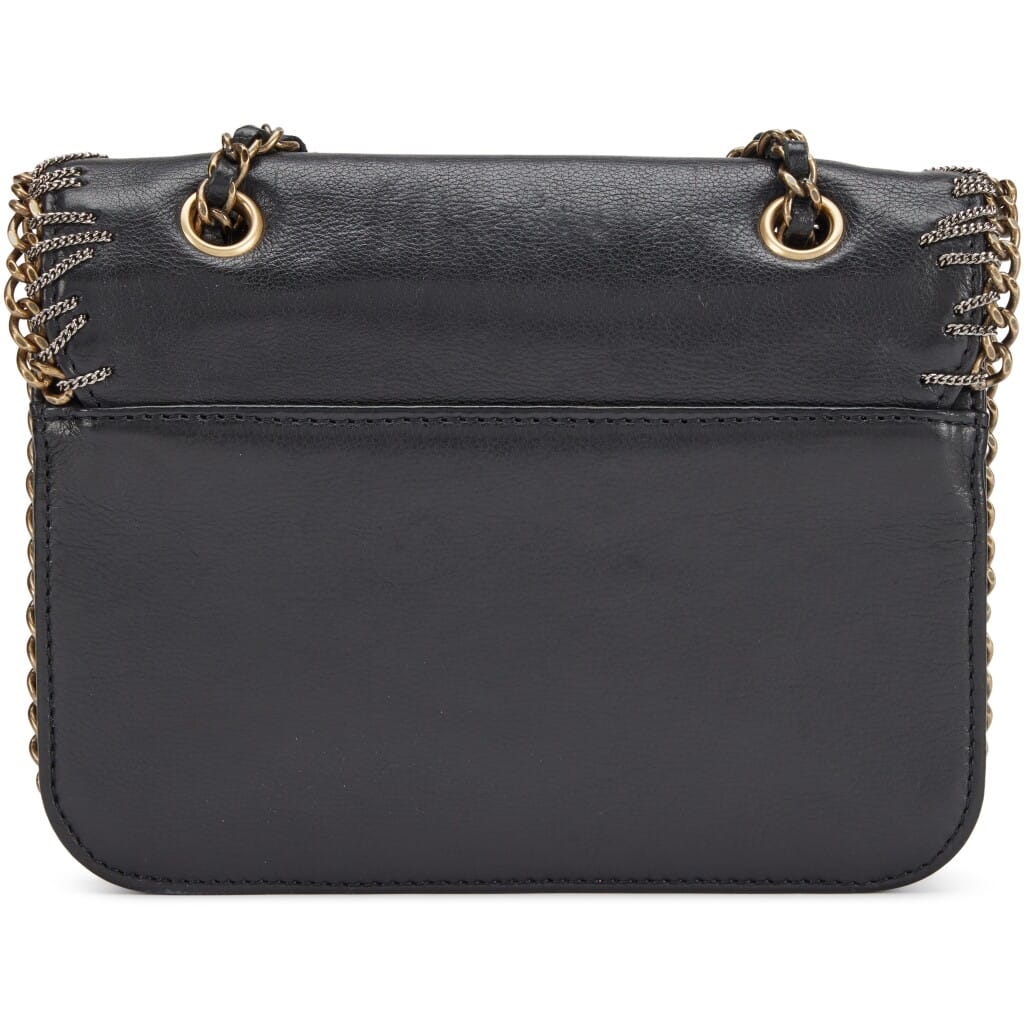 Black Embroidered Calfskin Paris-Byzance CC Small Flap Bag Gold Hardware, 2011