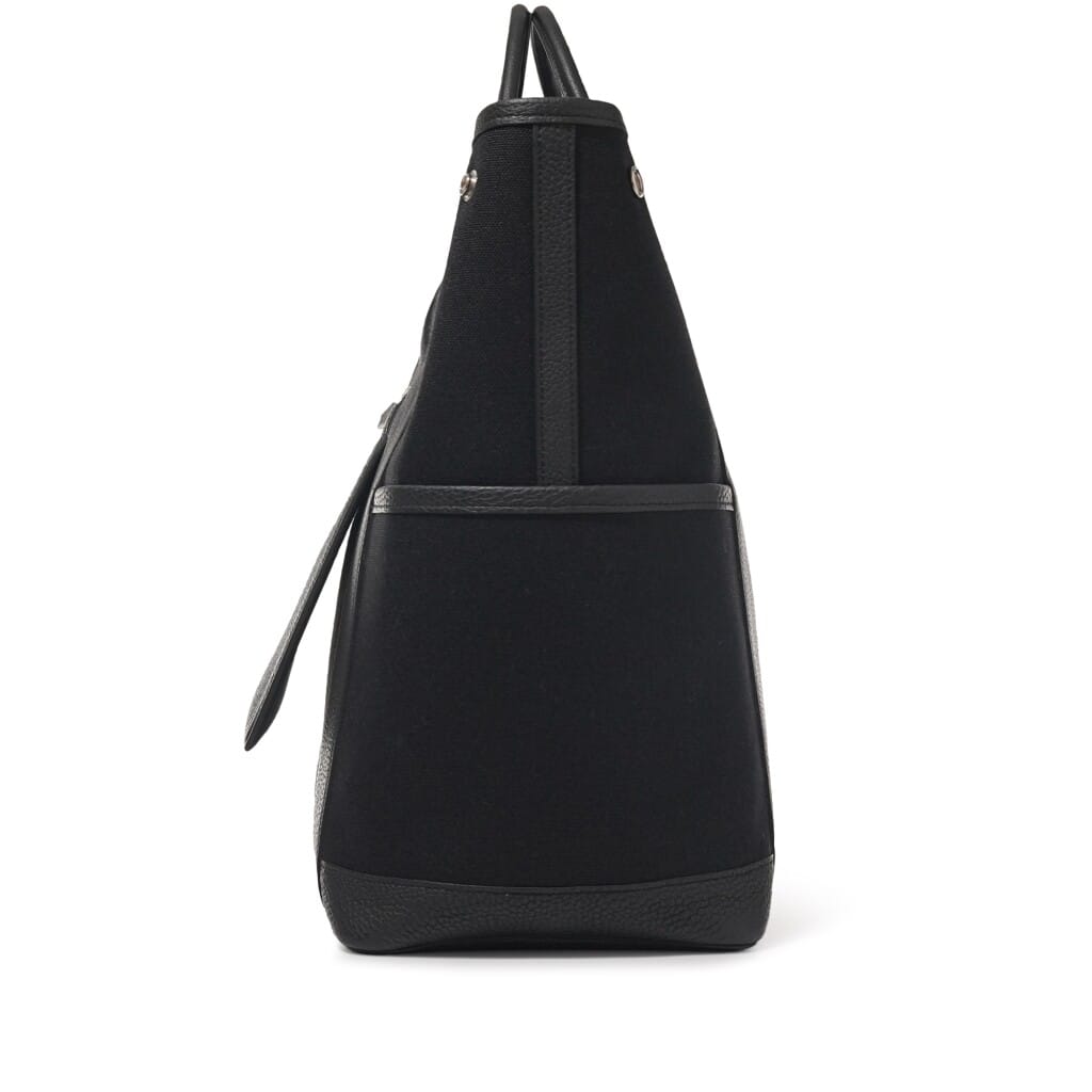 Black Negonda and Militaire Canvas Garden Party Pockets Vertical Palladium Hardware, 2024