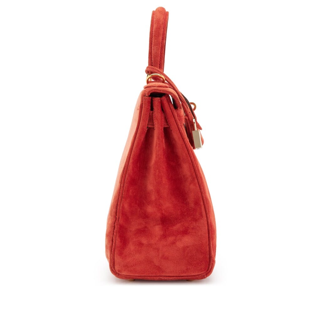 Rouge Vif Doblis Retourne Kelly 28 Gold Hardware, 2004