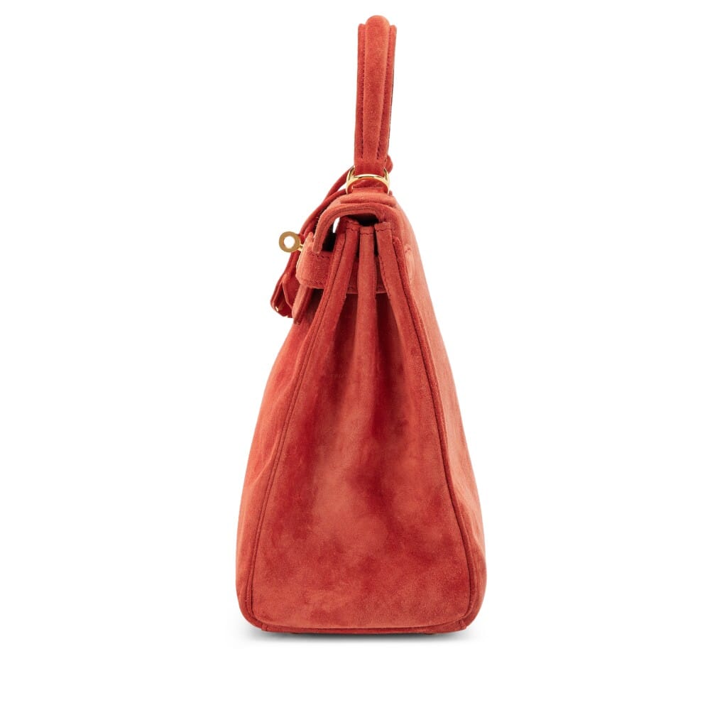 Rouge Vif Doblis Retourne Kelly 28 Gold Hardware, 2004
