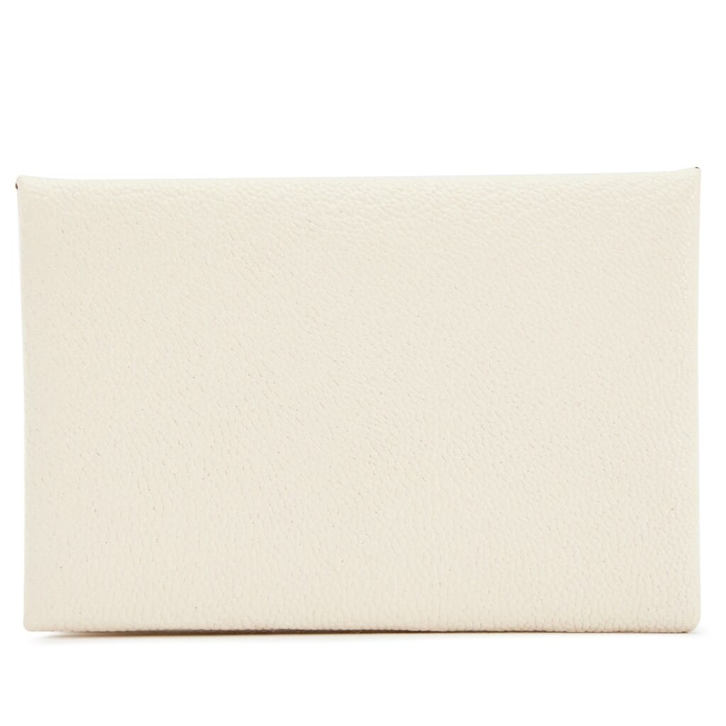 Nata Chèvre Mysore Calvi Card Holder Palladium Hardware, 2022