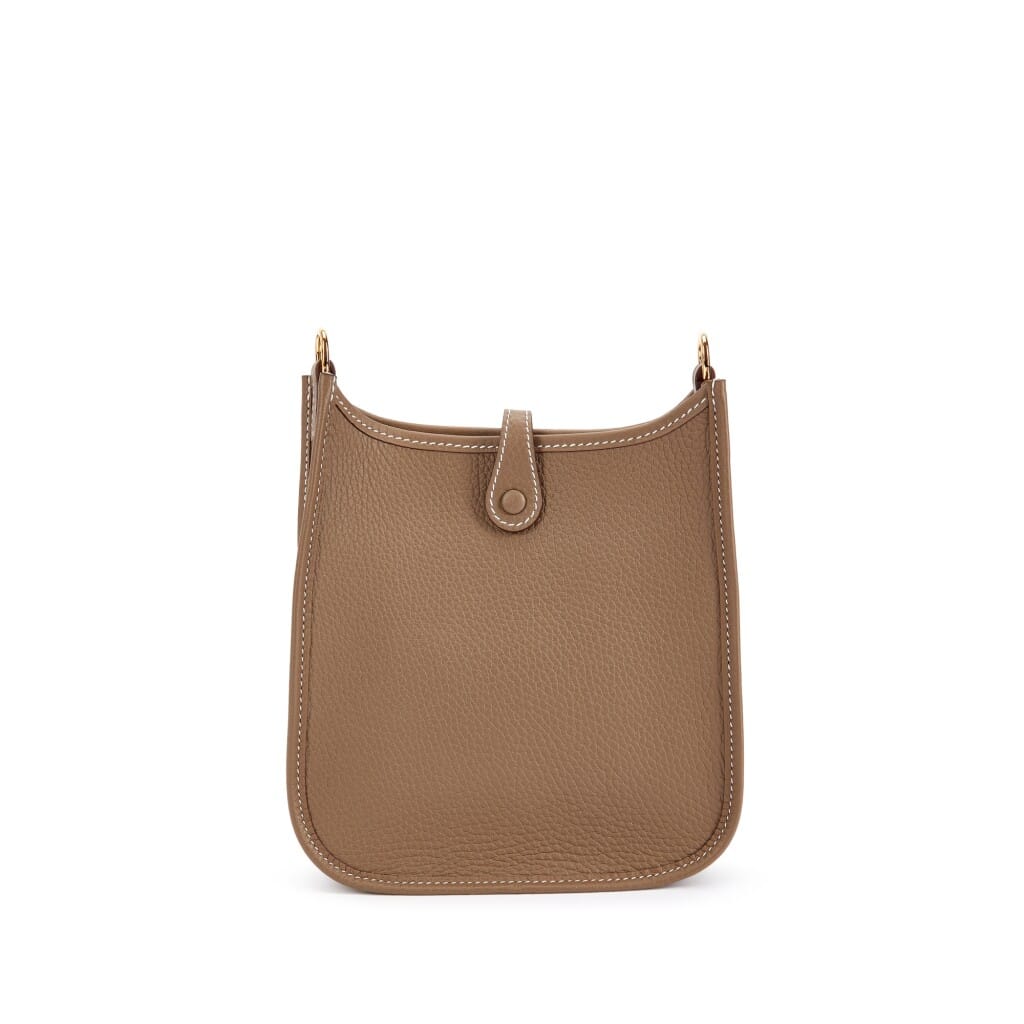 Etoupe Clemence Mini Evelyne II TPM 16 Gold Hardware, 2024