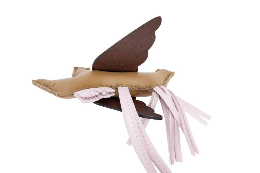 Beige Marfa, Mauve Pale, Moka Milo Lambskin and Swift GriGri Rodeo Pegase Charm PM, 2023