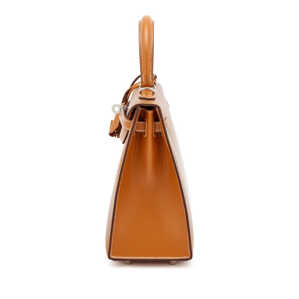 Limited Edition Naturel Sable Butler Sellier Losanges Kelly 25 Palladium Hardware, 2023